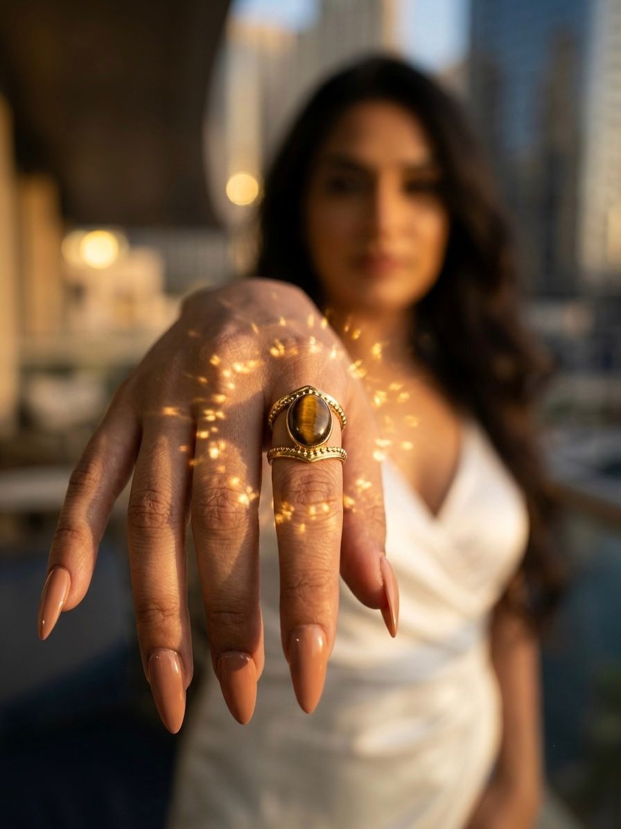 The Solstice Statement Ring