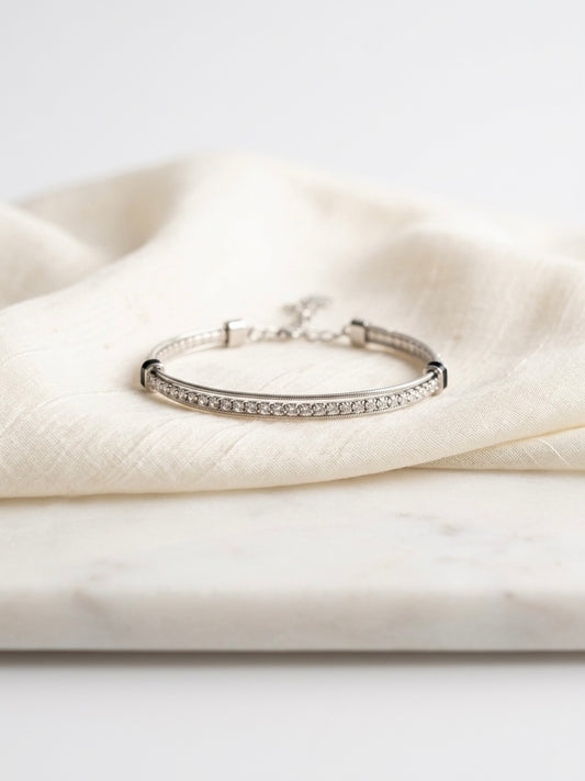 Nova Silver Glitz Tennis Bracelet