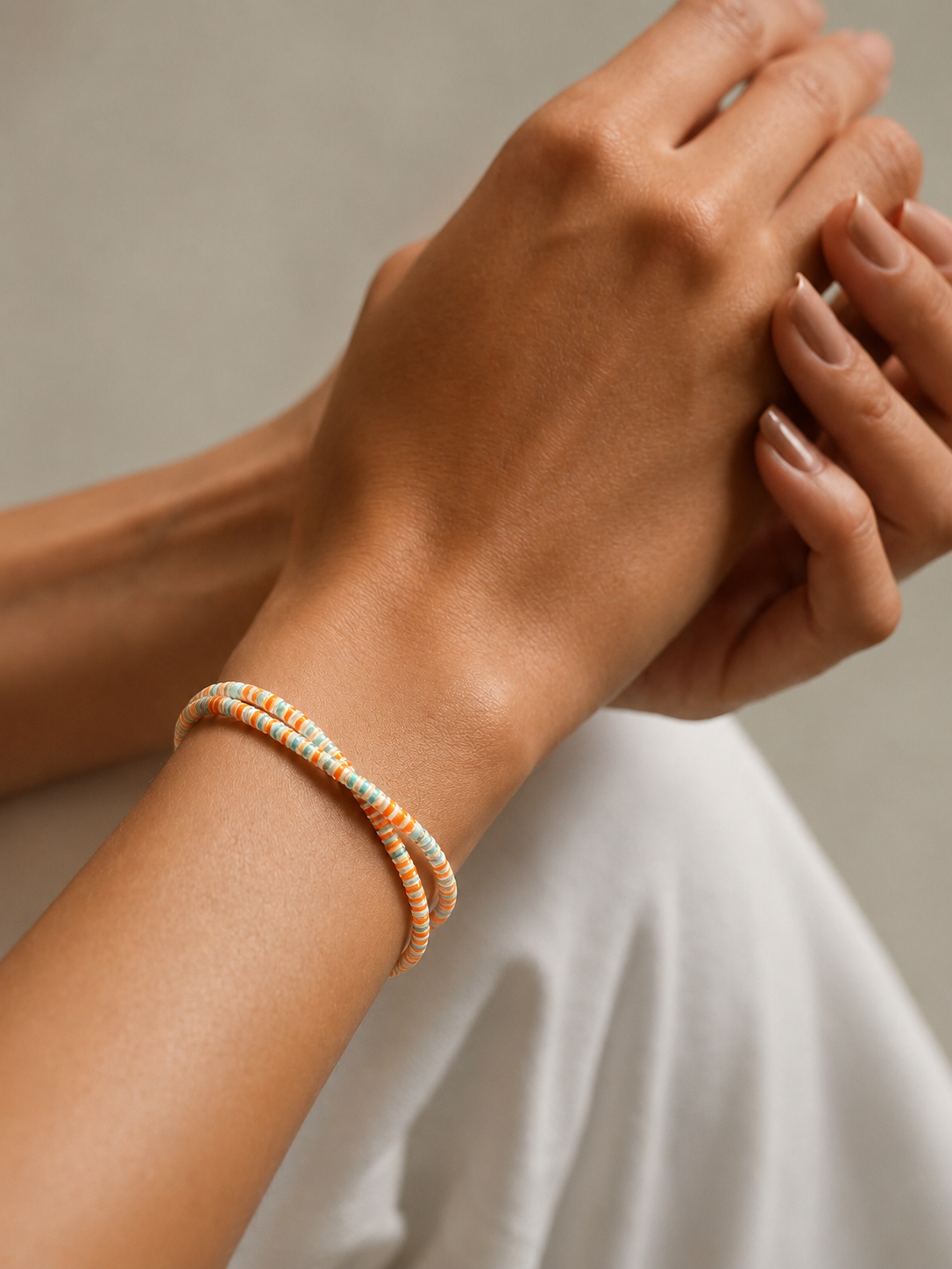 Vibrant Stacked Beaded Bracelet | Anti Tarnish