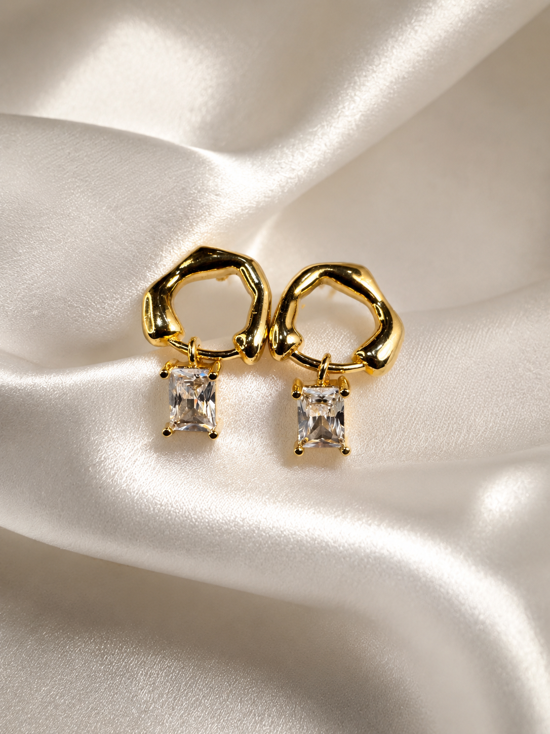 Luminary Organic Drop Earrings