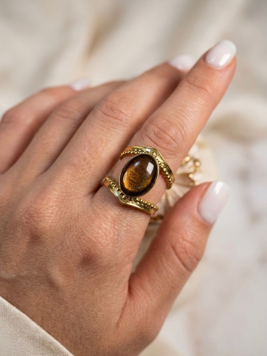 The Solstice Statement Ring