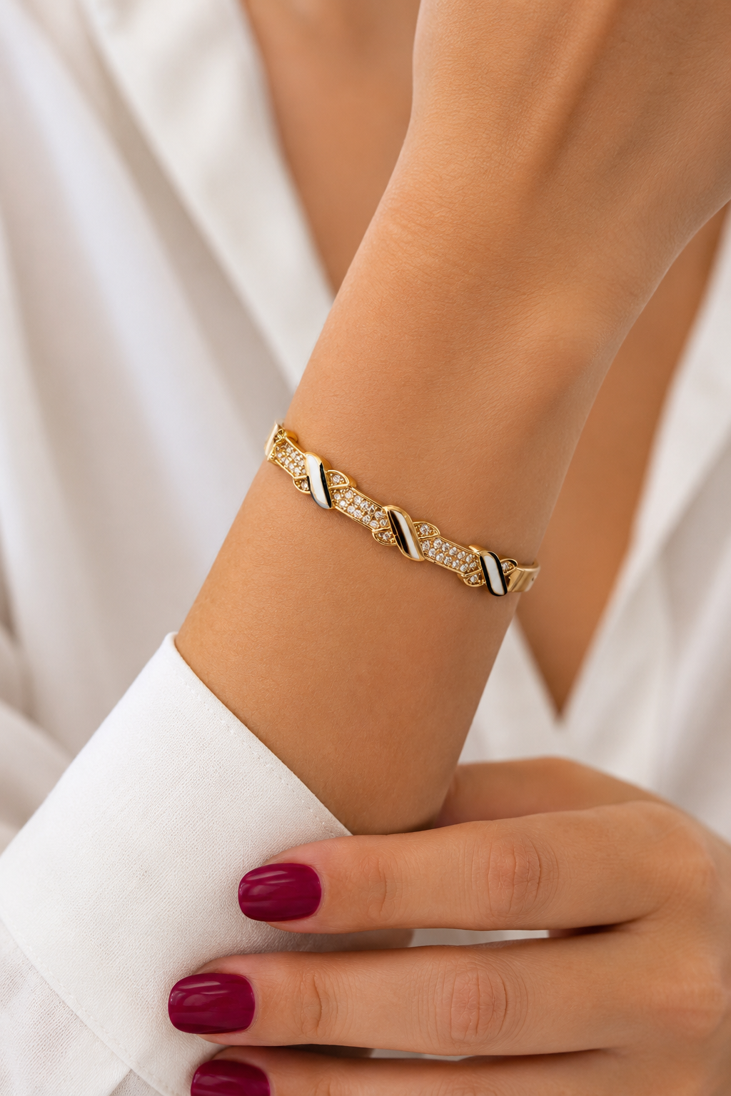 Opulence Ribbon Cuff